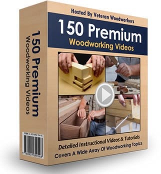 150 Premium Woodworking Video